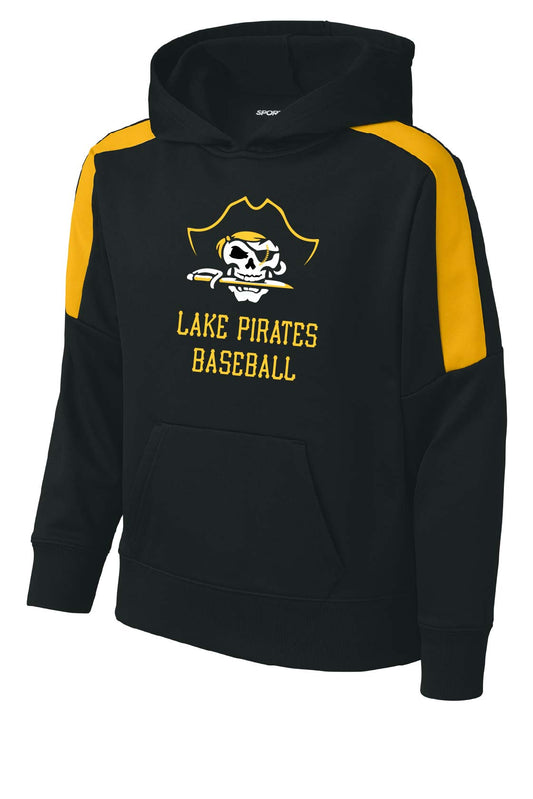 LAKE Pirates Baseball Youth Performance Hoodie