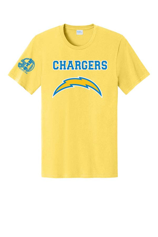 Lake Youth Flag Football Cotton T-Shirt - Chargers