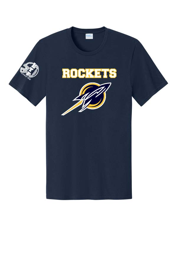 Lake Youth Flag Football Cotton T-Shirt - Rockets