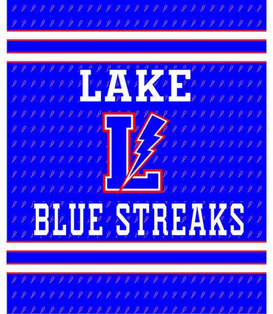 Lake "Bolt" Fleece Blanket