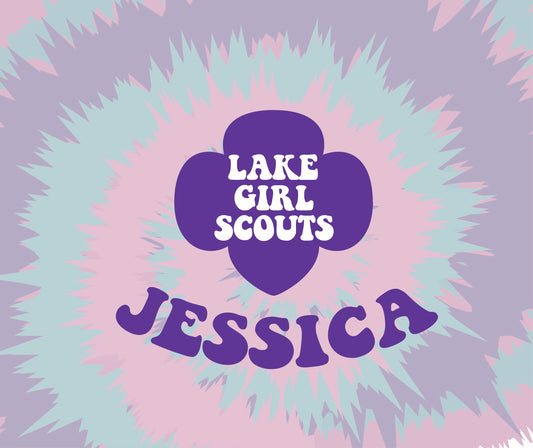 Lake Girl Scouts Blanket - CUSTOMIZE WITH NAME