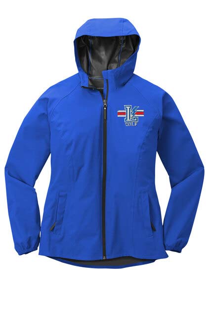 Womens Lake Golf Rain Jacket - Royal Blue