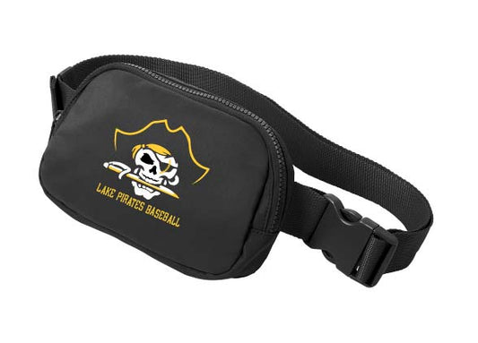 LAKE Pirates Baseball Belt Bag - Black