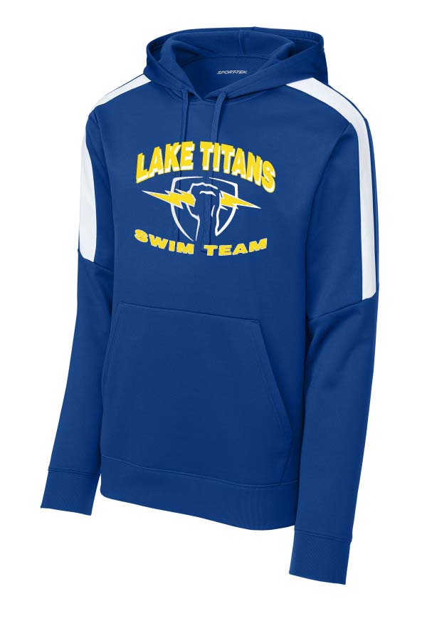 *NEW* Lake Titans Adult (Unisex) Performance Hoodie - Royal/White
