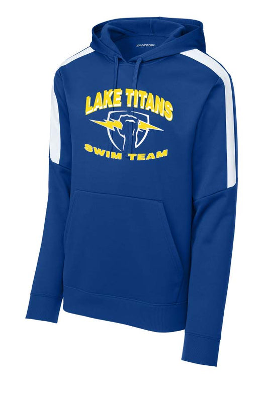 *NEW* Lake Titans Youth Performance Hoodie - Royal/White