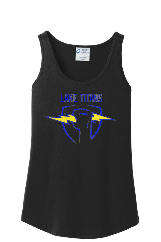 Women's Lake Titans Black Tank