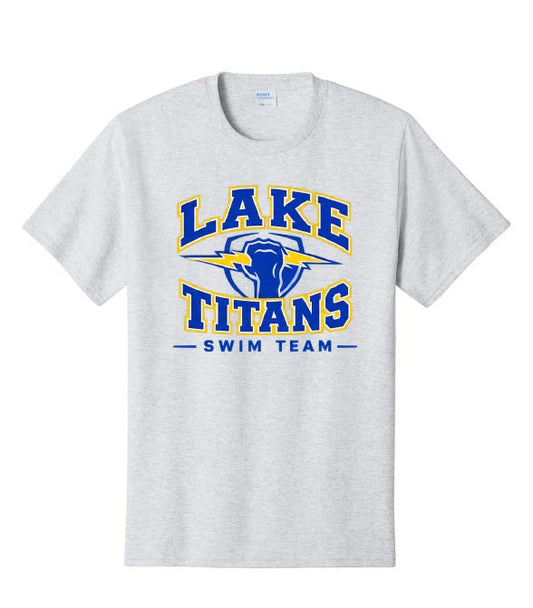 Lake Titans Cotton Tee - Ash Grey