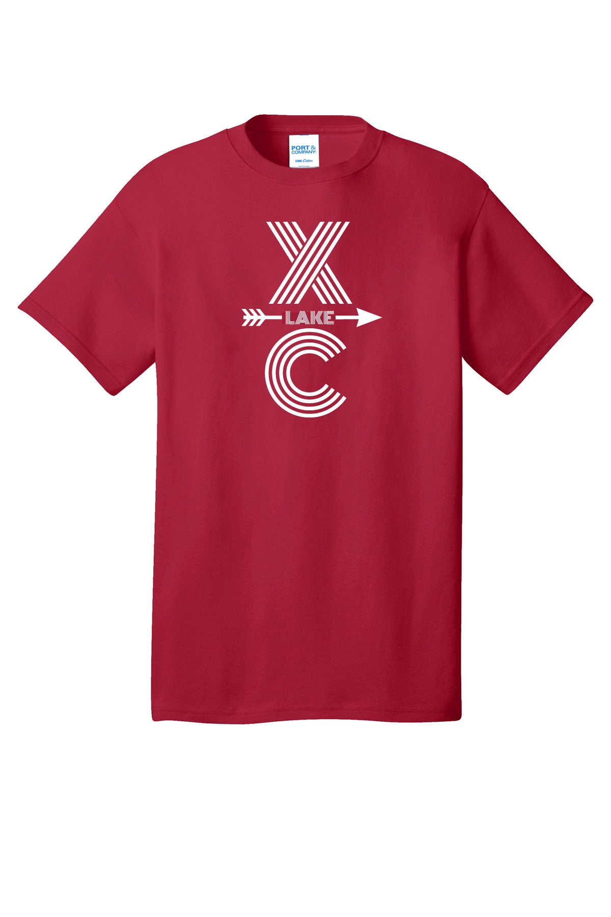 Adult Unisex Red XC Tee