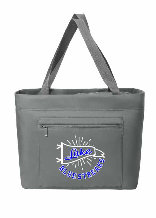 Lake "Flag" LARGE Tote Bag - Grey