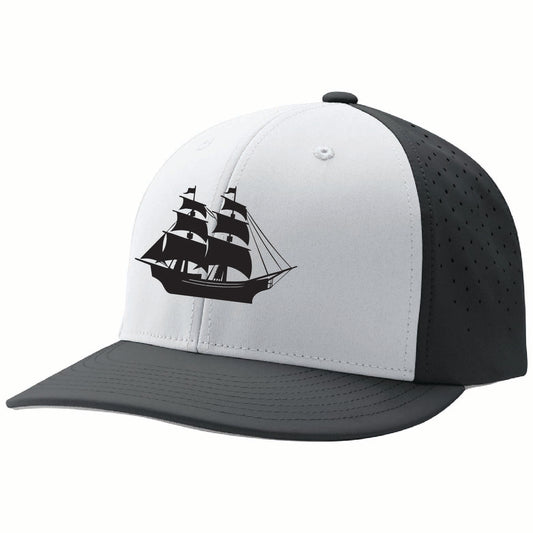 Champro Black/White Pirates Ship Hat - Fitted