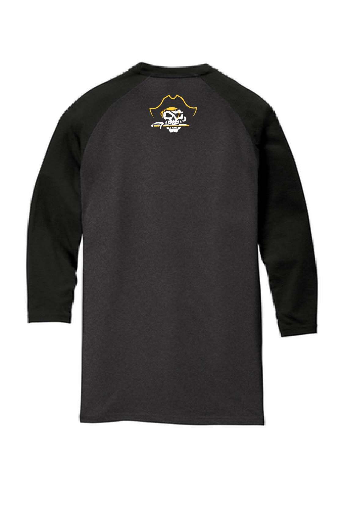 Pirates Baseball Mens (Unisex) Baseball 3/4 Sleeve Tee