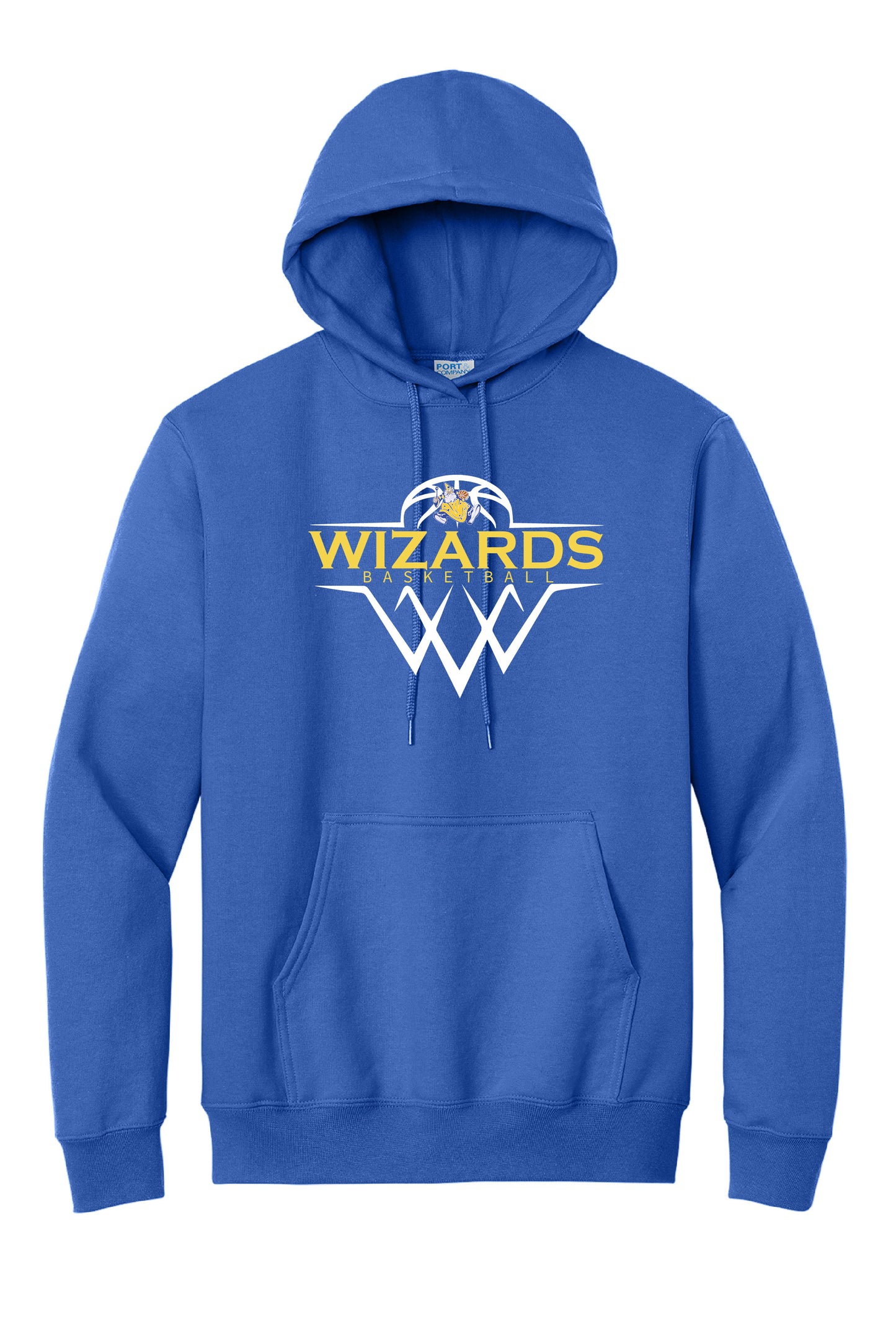 Wizards Adult Royal Hoodie