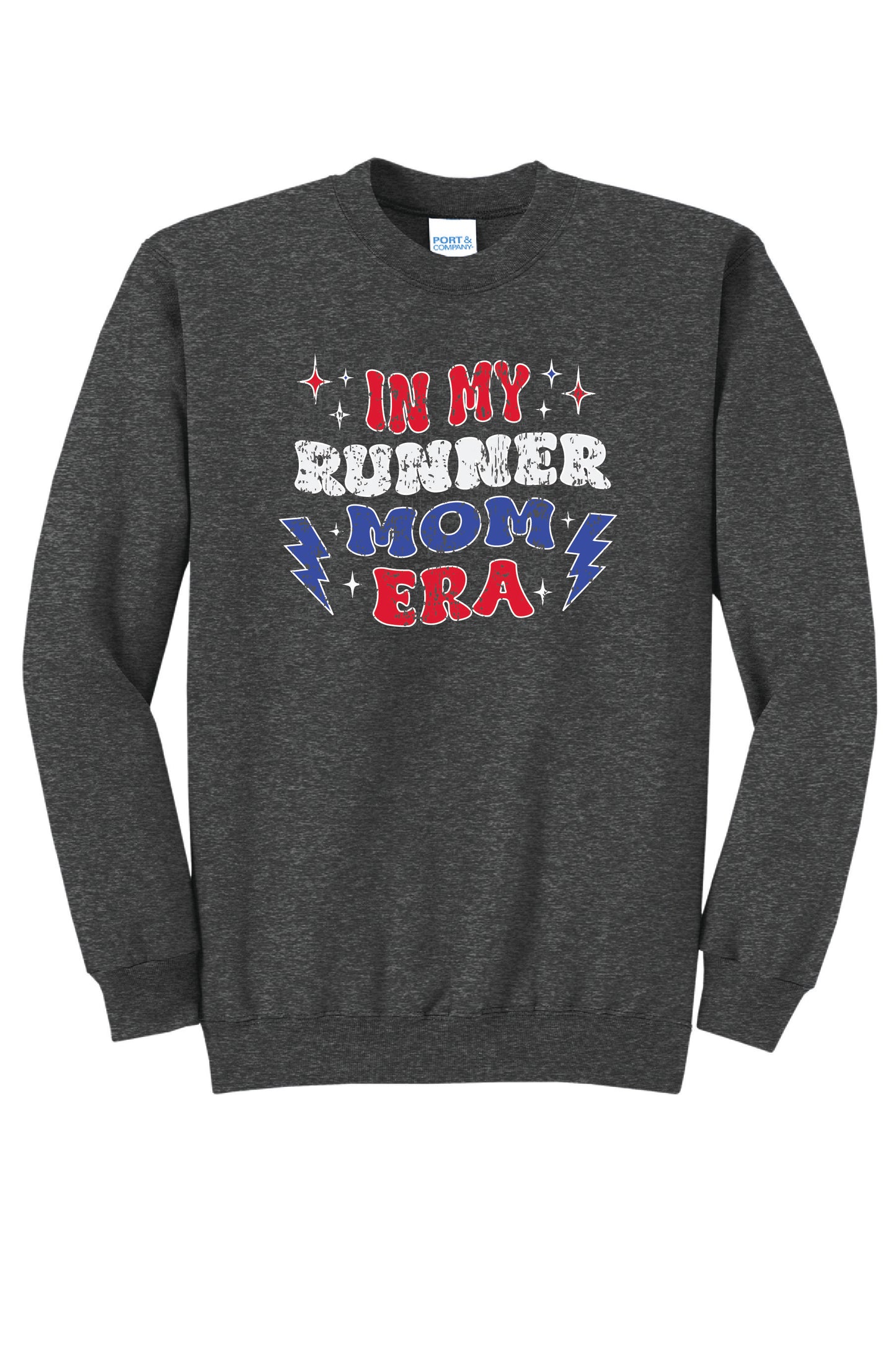 Adult Unisex Lake "Runner Mom Era" Crew Sweatshirt