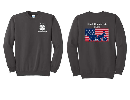 Hartville Showstoppers Crewneck Sweatshirt - Charcoal Grey