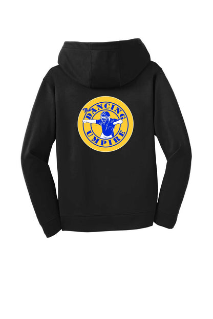 The Dancing Umpire Youth Performance Hoodie - Black