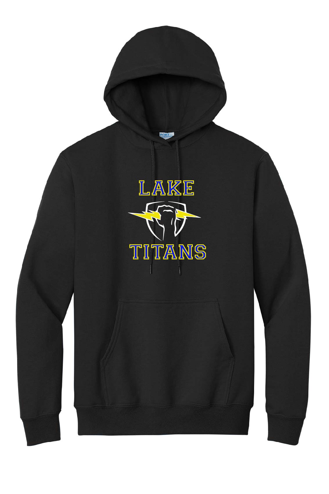 Lake Titans Adult Hoodie - Black