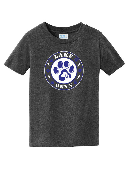 Lake Primary TODDLER "ONYX" T-Shirt - Heathered Charcoal