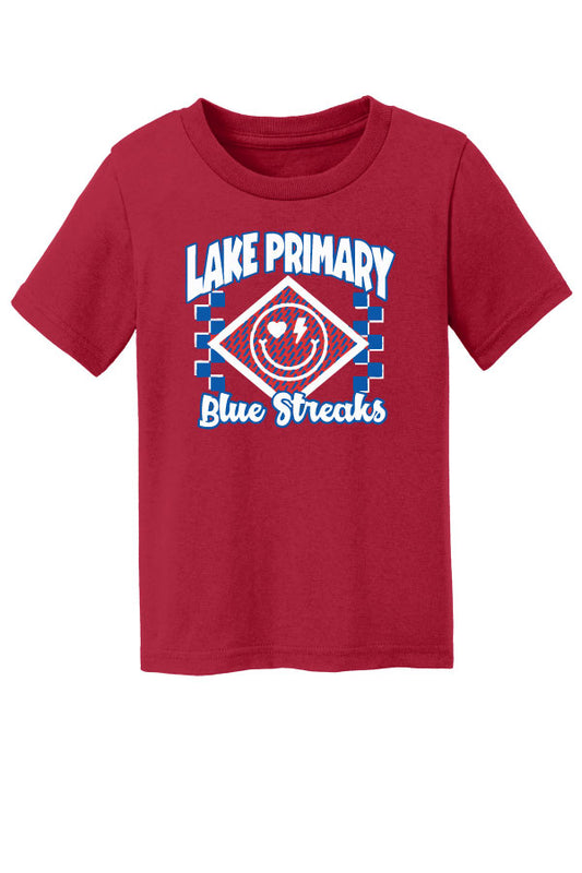 Lake Primary TODDLER "Smile" T-Shirt - Red