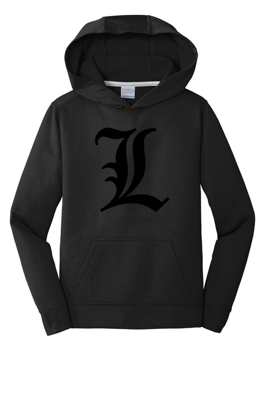 LYB Youth Blacked Out Performance Hoodie